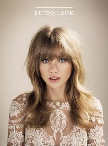Beautiful Bangs and Soft Long Layers with subtle hi and low lights